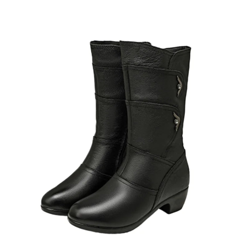 Vellavia Madeleine Mid-Calf Boot