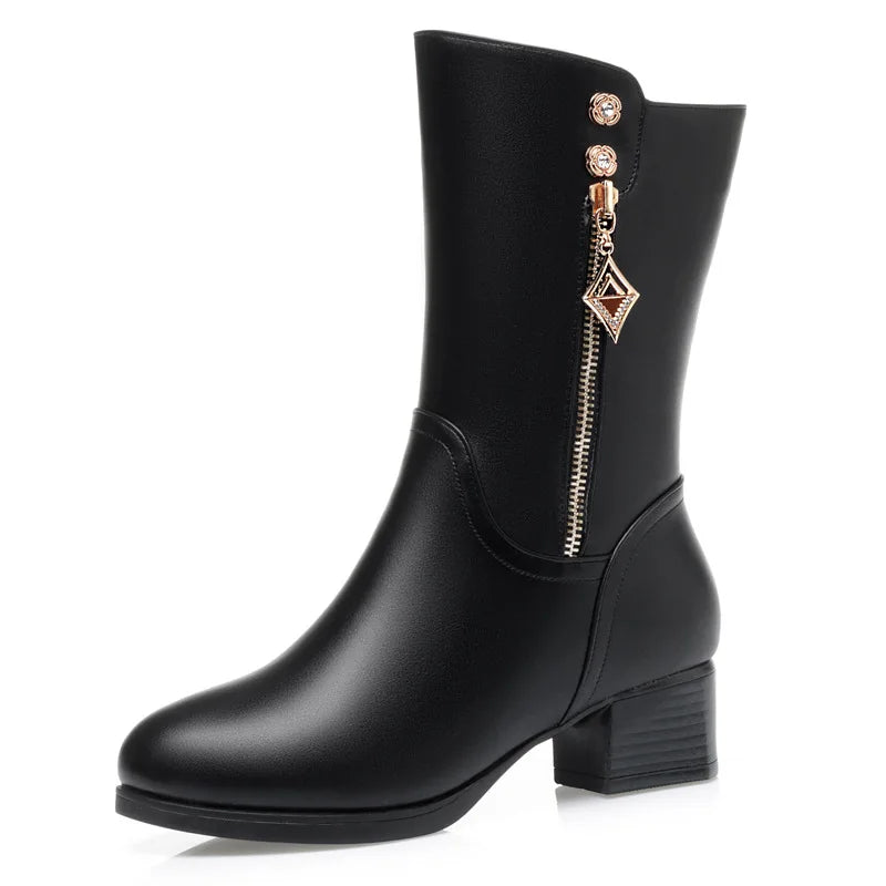 Vellavia Dominique Mid-Calf Boot