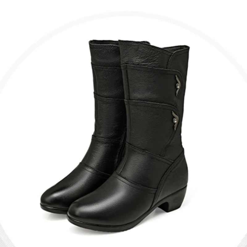 Vellavia Madeleine Mid-Calf Boot