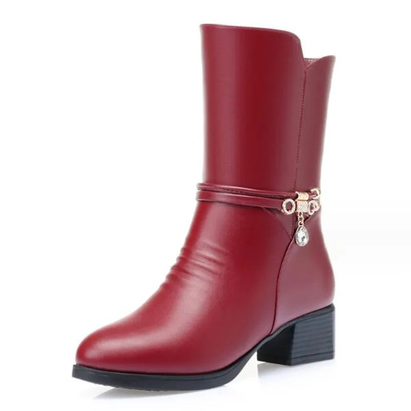 Vellavia Dominique Mid-Calf Boot