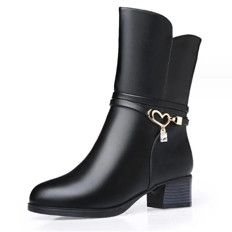 Vellavia Dominique Mid-Calf Boot