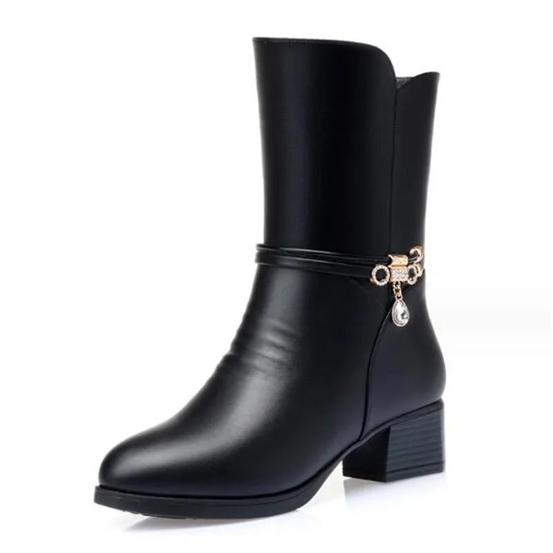 Vellavia Dominique Mid-Calf Boot