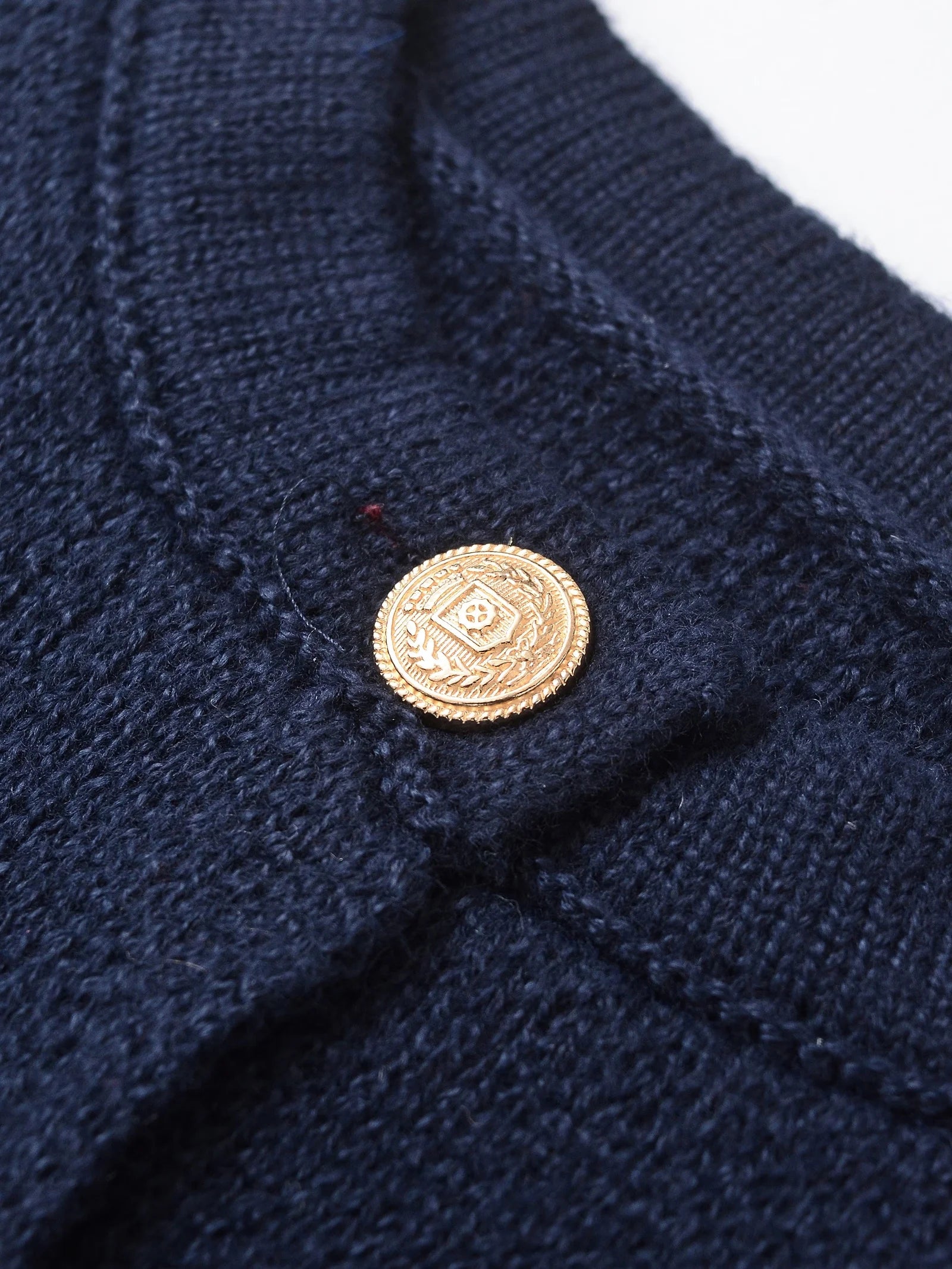Vellavia Élise – Pearl Button Knit Cardigan
