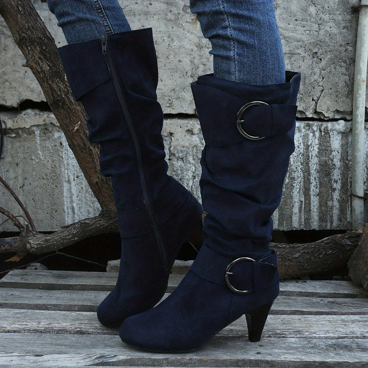 Vellavia Camille Buckle Boot
