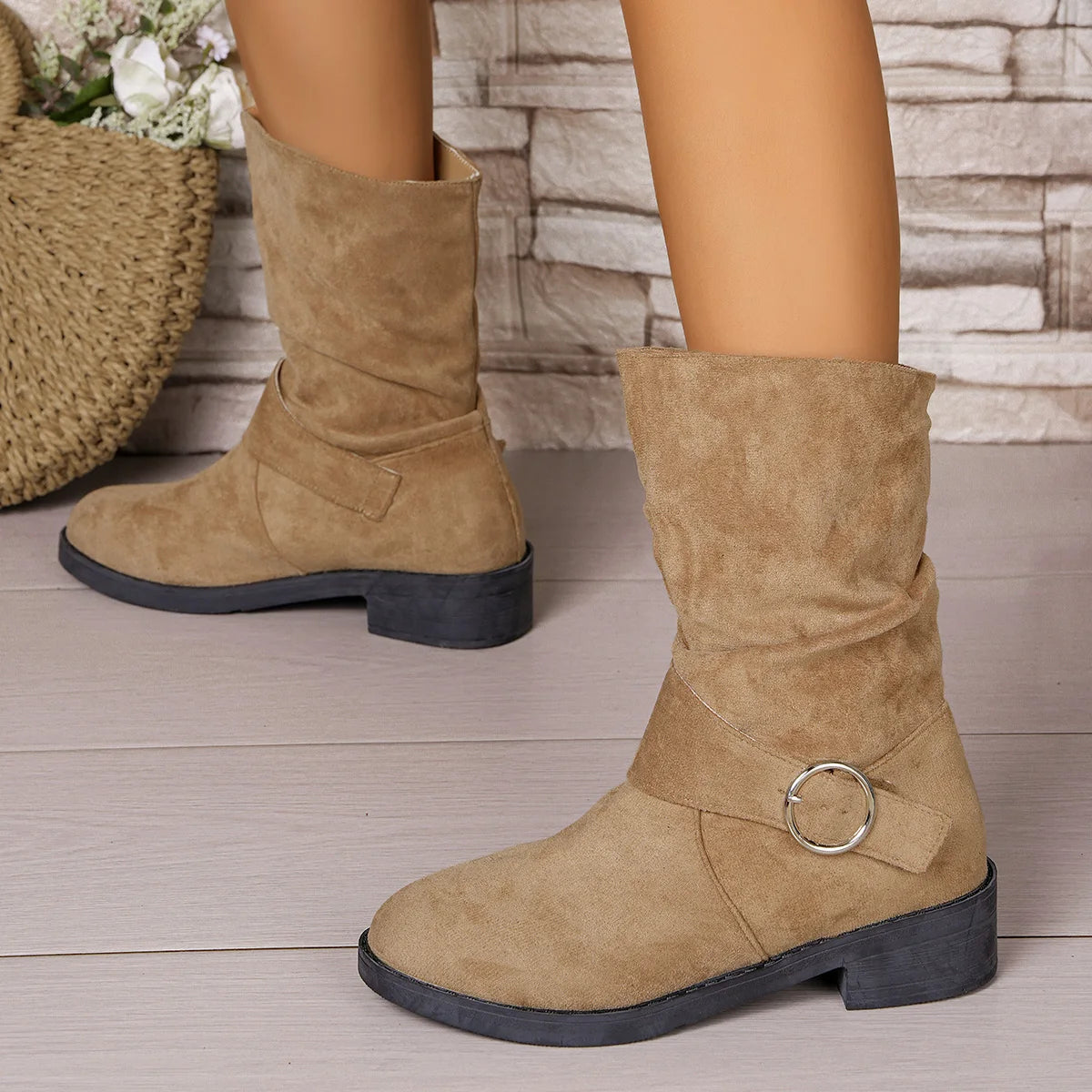 Vellavia Sabine Mid-Calf Boot