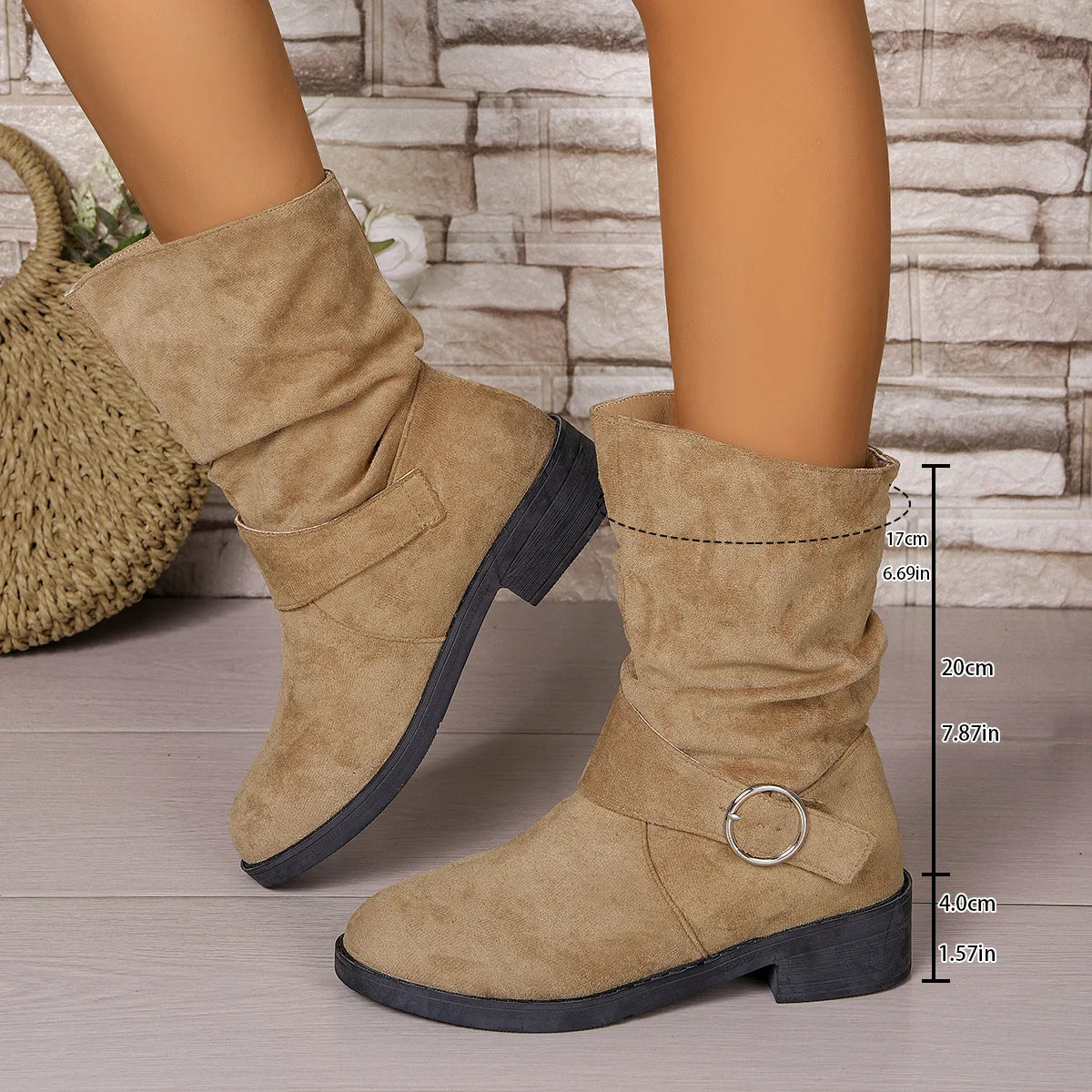 Vellavia Sabine Mid-Calf Boot
