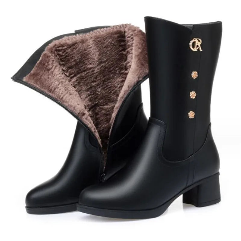 Vellavia Dominique Mid-Calf Boot