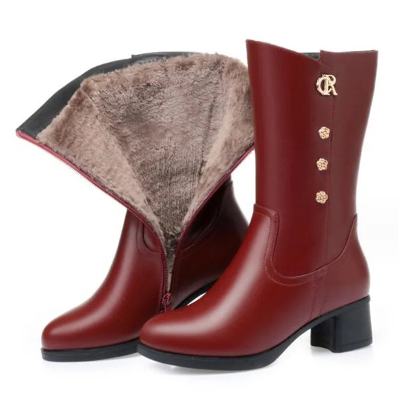 Vellavia Dominique Mid-Calf Boot