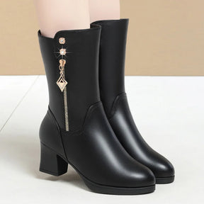 Vellavia Dominique Mid-Calf Boot