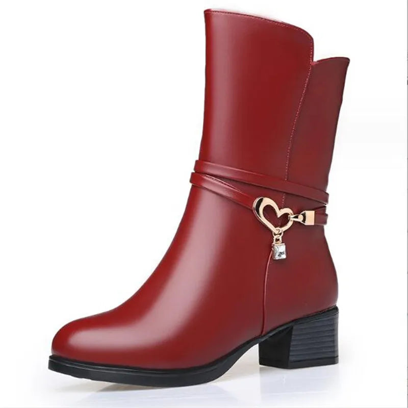 Vellavia Dominique Mid-Calf Boot