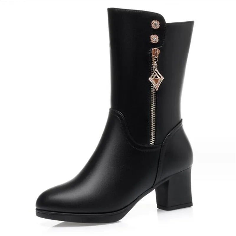 Vellavia Dominique Mid-Calf Boot