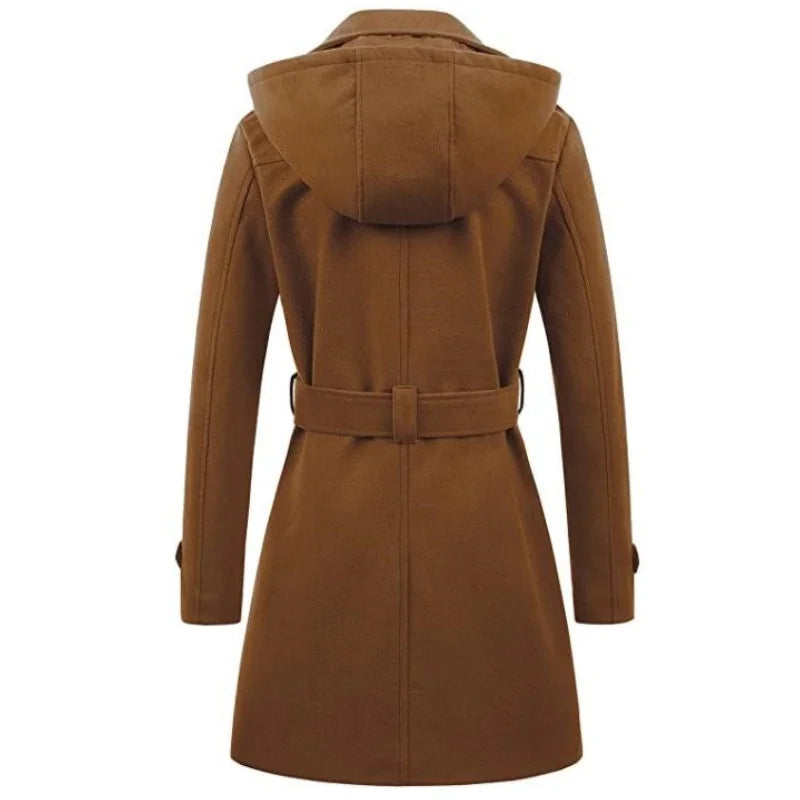 Vellavia Céleste Wool-Blend Long Coat
