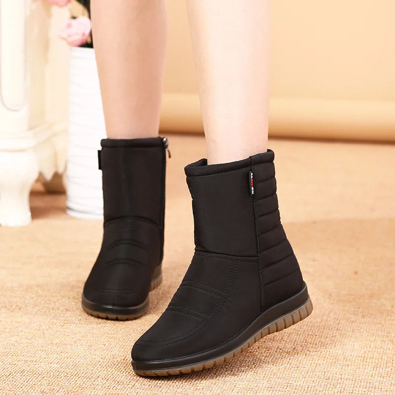 Vellavia Noémie Cozy Mid-Calf Boot