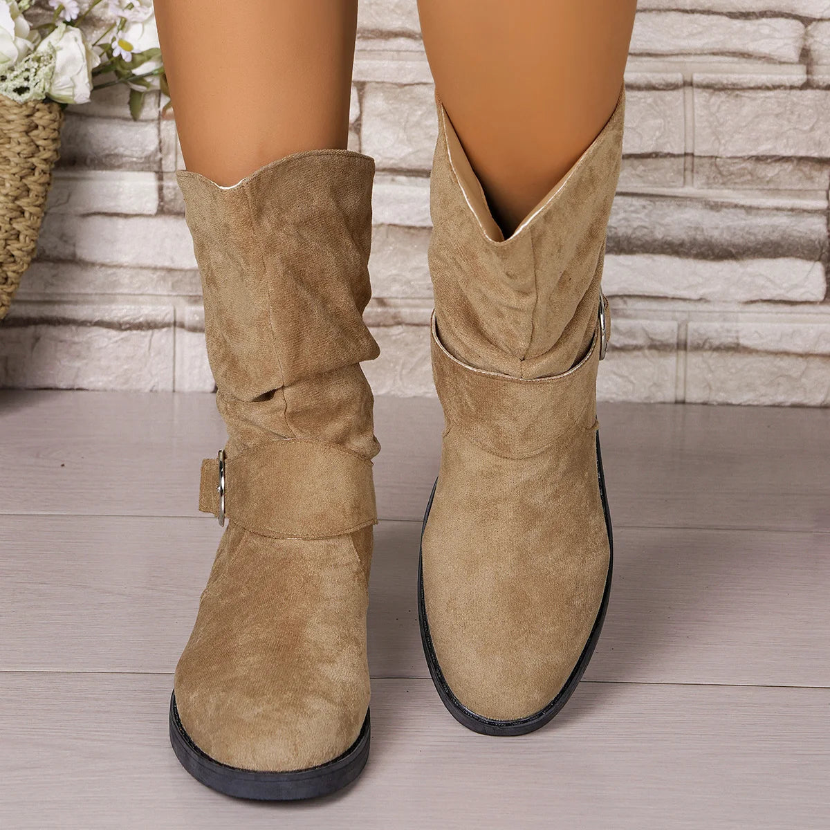 Vellavia Sabine Mid-Calf Boot