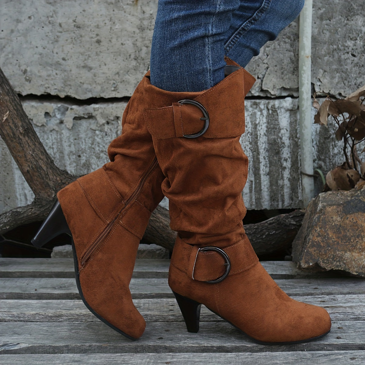 Vellavia Camille Buckle Boot