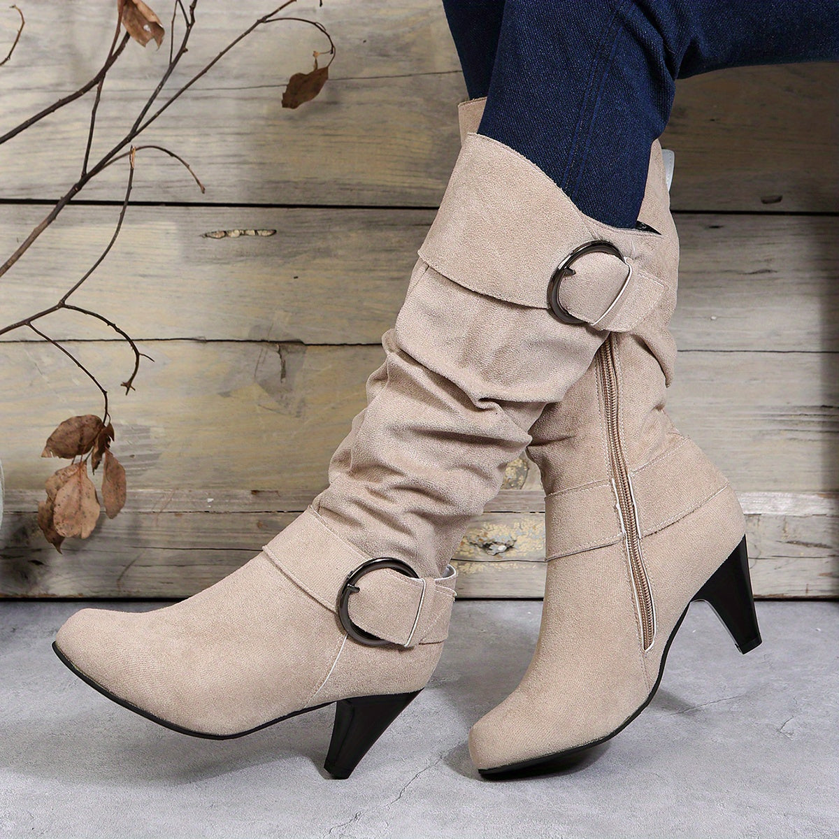 Vellavia Camille Buckle Boot